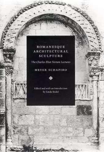 Romanesque Architectural Sculpture cover