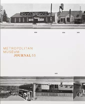 Metropolitan Museum Journal, 2020 cover