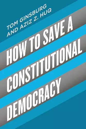 How to Save a Constitutional Democracy cover