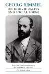 Georg Simmel on Individuality and Social Forms cover