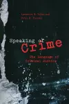 Speaking of Crime cover