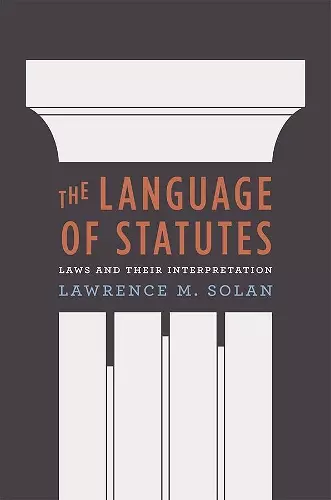 The Language of Statutes cover