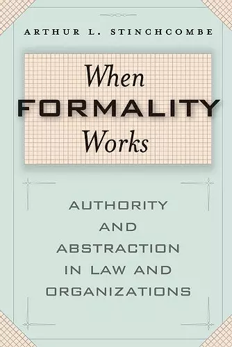 When Formality Works cover