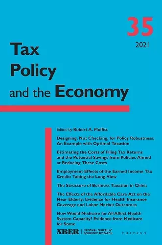 Tax Policy and the Economy, Volume 35 cover