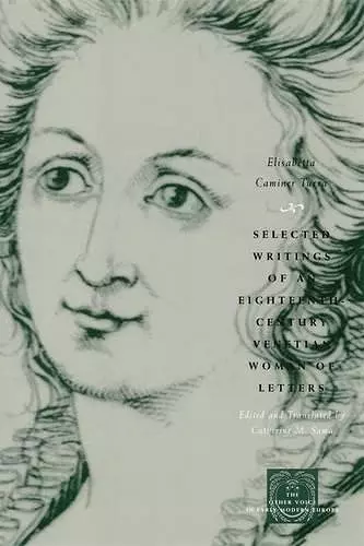 Selected Writings of an Eighteenth-Century Venetian Woman of Letters cover