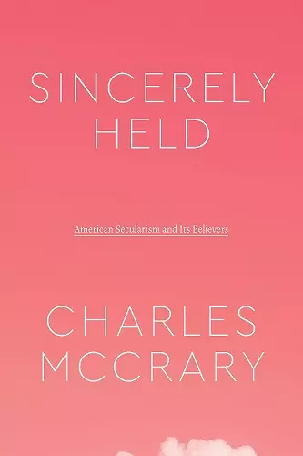 Sincerely Held cover