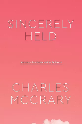 Sincerely Held cover