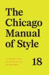 The Chicago Manual of Style, 18th Edition cover