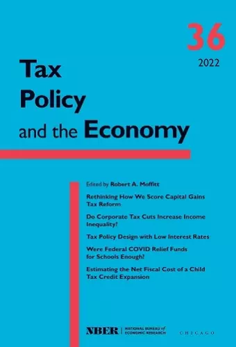 Tax Policy and the Economy, Volume 36 cover