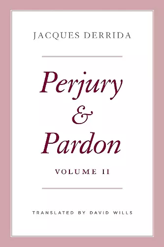 Perjury and Pardon, Volume II cover