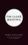 On Close Reading cover