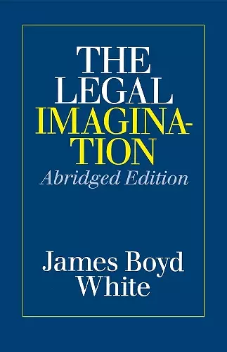 The Legal Imagination cover