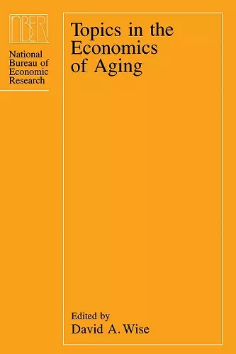 Topics in the Economics of Aging cover
