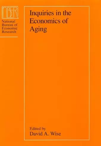 Inquiries in the Economics of Aging cover