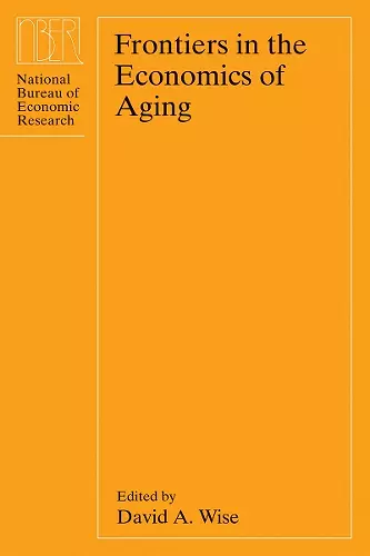 Frontiers in the Economics of Aging cover