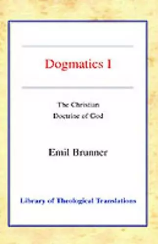 Dogmatics cover