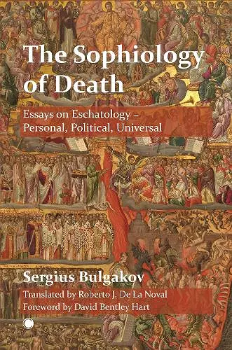 The The Sophiology of Death cover