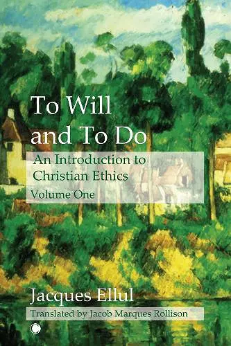 To Will and To Do Vol I cover