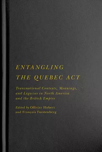 Entangling the Quebec Act cover