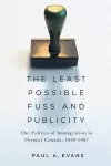 The Least Possible Fuss and Publicity cover