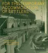 For the Temporary Accommodation of Settlers cover