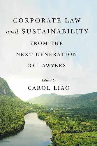 Corporate Law and Sustainability from the Next Generation of Lawyers cover