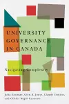 University Governance in Canada cover