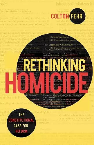 Rethinking Homicide cover
