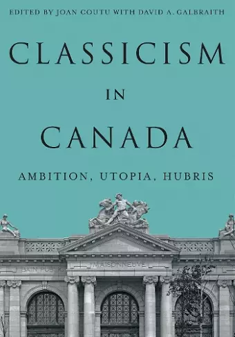 Classicism in Canada cover