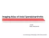 Imaging Atlas of Axial Spondyloarthritis cover