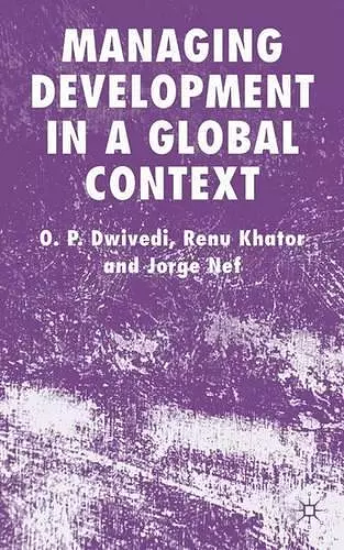 Managing Development in a Global Context cover