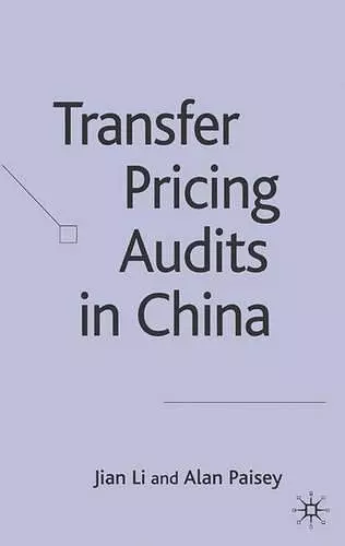 Transfer Pricing Audits in China cover