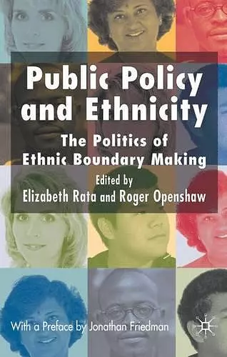 Public Policy and Ethnicity cover