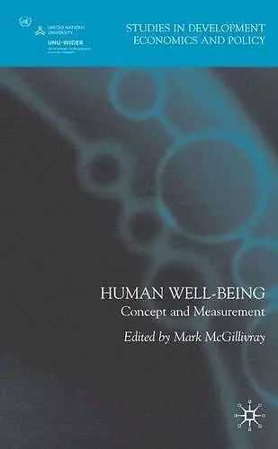 Human Well-Being cover