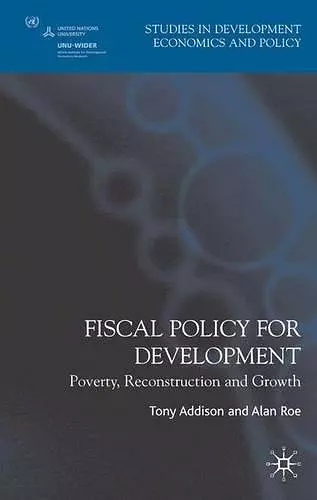 Fiscal Policy for Development cover