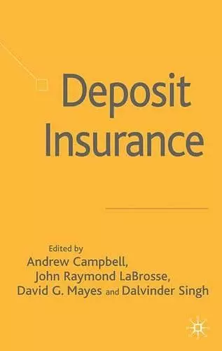 Deposit Insurance cover