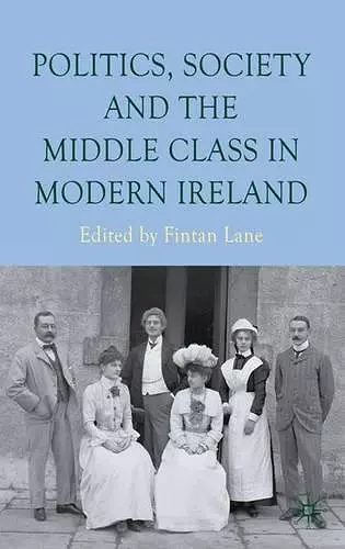 Politics, Society and the Middle Class in Modern Ireland cover