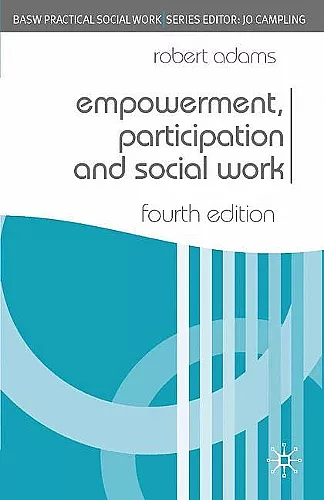 Empowerment, Participation and Social Work cover