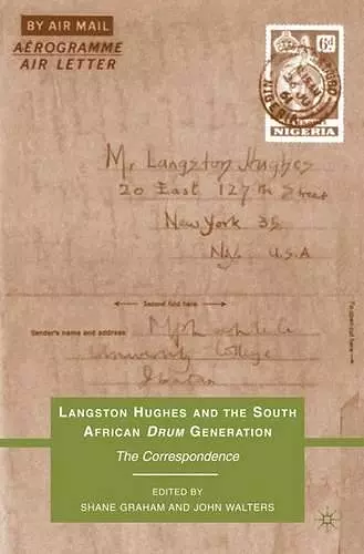 Langston Hughes and the South African Drum Generation cover