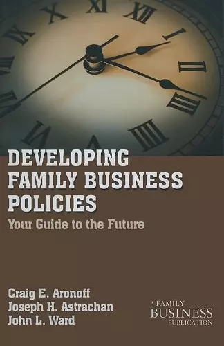 Developing Family Business Policies cover