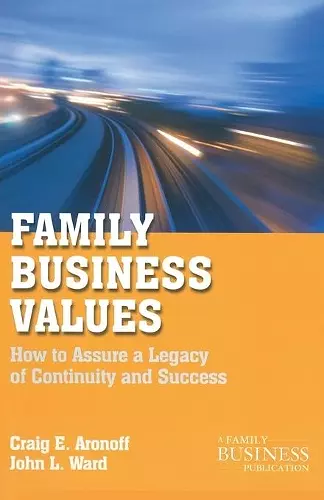 Family Business Values cover