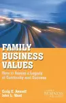 Family Business Values cover