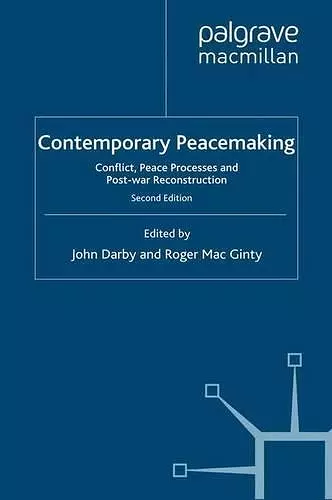 Contemporary Peacemaking cover