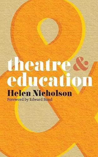 Theatre and Education cover