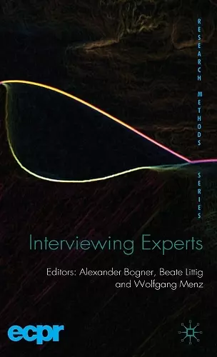 Interviewing Experts cover