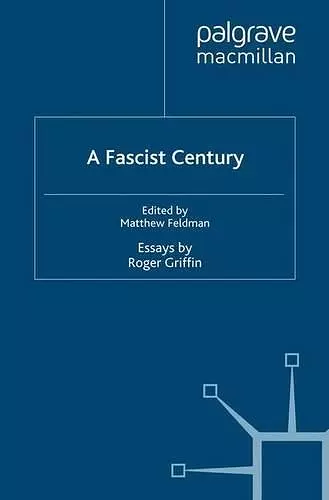A Fascist Century cover