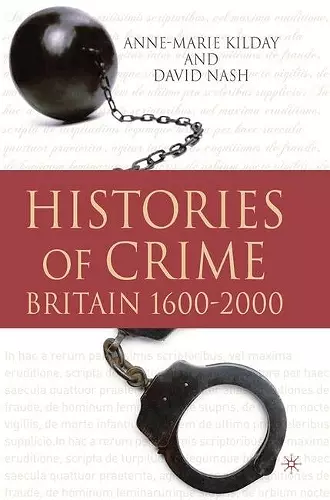 Histories of Crime cover