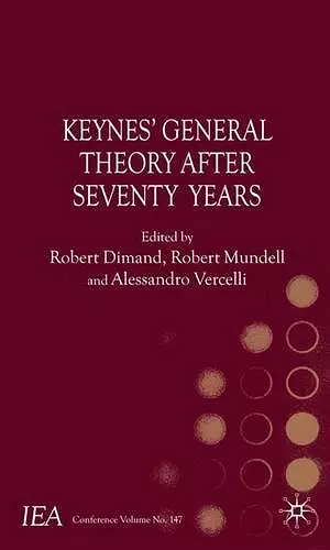 Keynes's General Theory After Seventy Years cover