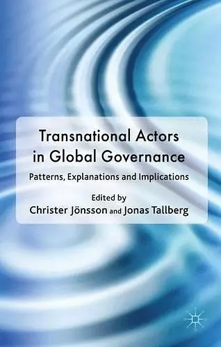 Transnational Actors in Global Governance cover