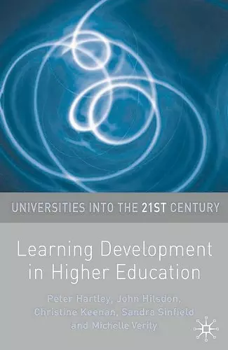 Learning Development in Higher Education cover